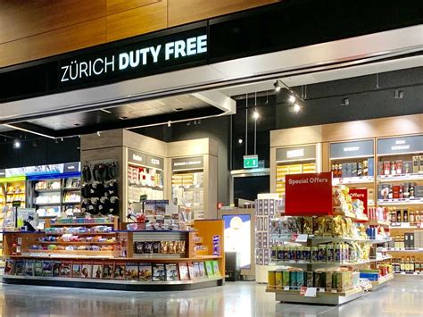 zurich airport shops.